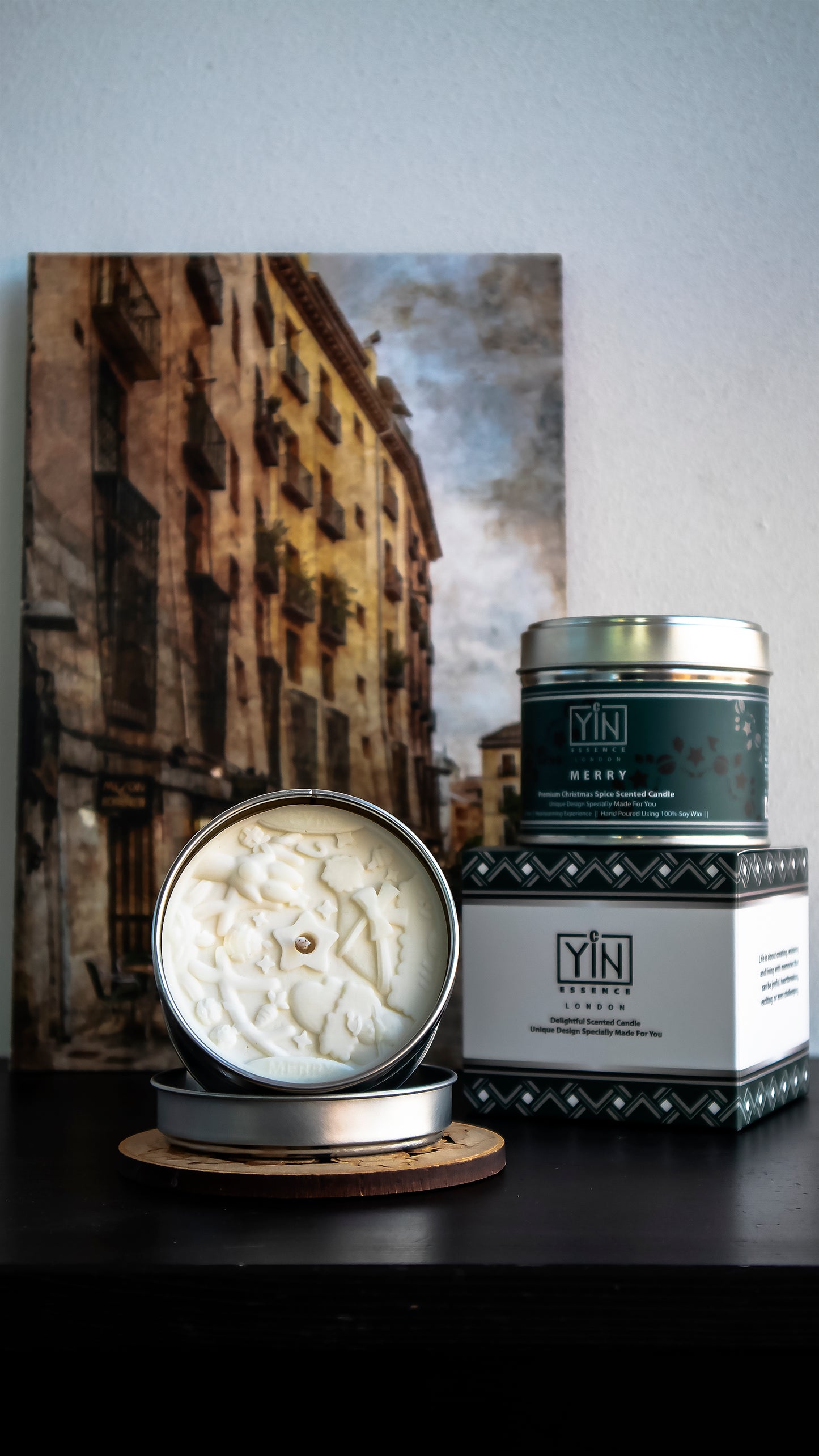 MERRY – Premium Christmas Spice Scented Candle