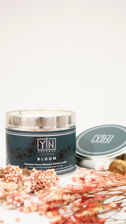 BLOOM – Premium Cherry Blossom Scented Candle